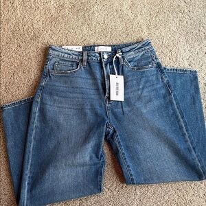 NTW Vervet Blue Barrel Leg Denim Jeans